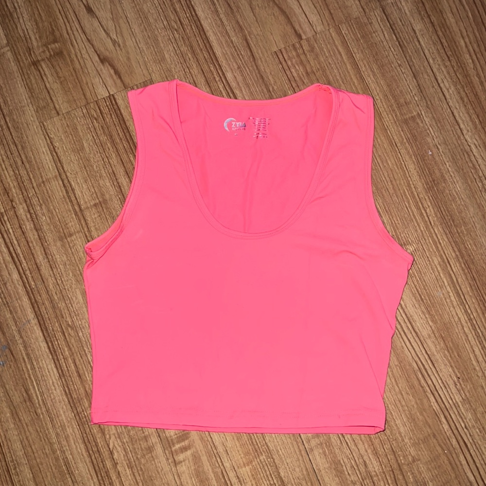 Peachy Zyia Active crop top